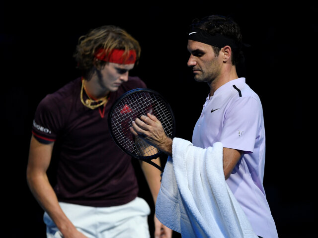 Alexander Zverev, Roger Federer