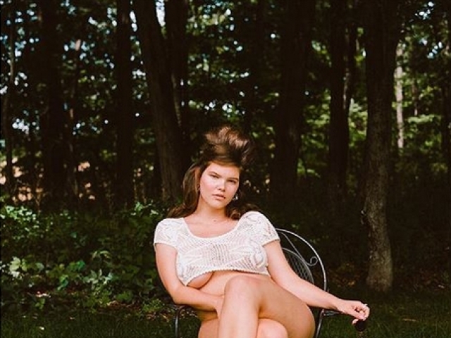 Modelka Molly Constable na zábere z magazínu Playboy. 