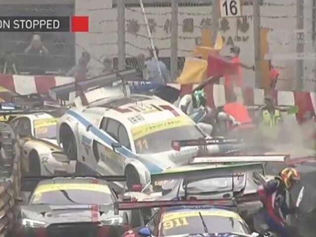 Macau, GT Series, havária