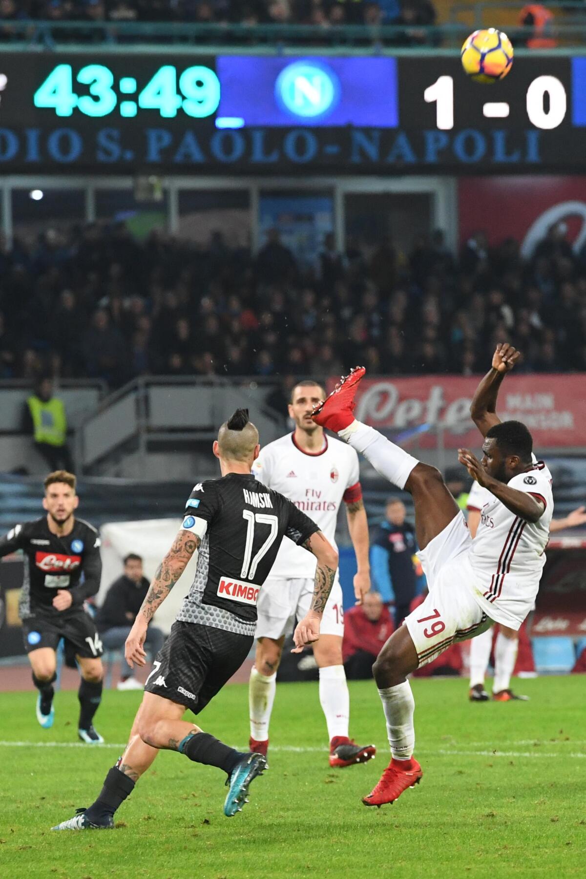 Marek Hamšík, Franck Kessie