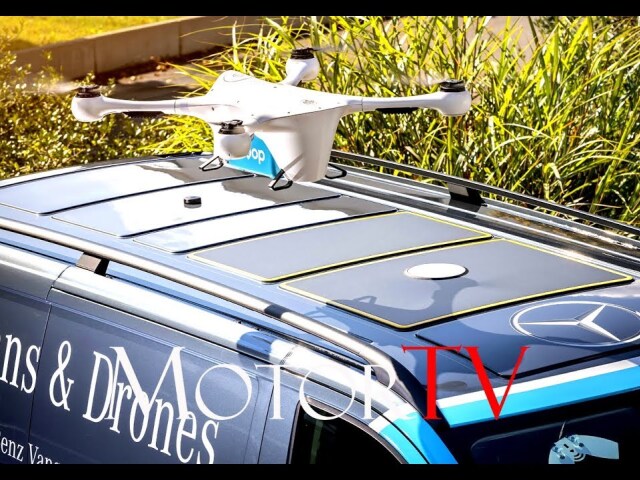 Mercedes-Benz - doručovanie pomocou dronov