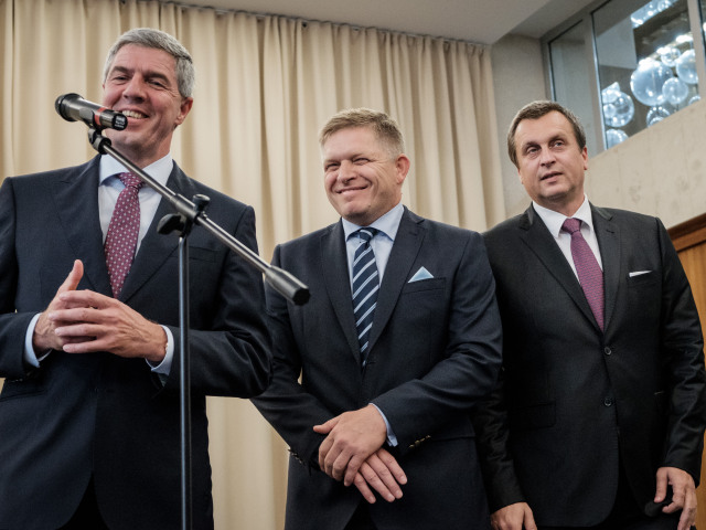 Béla Bugár, Robert Fico, Andrej Danko