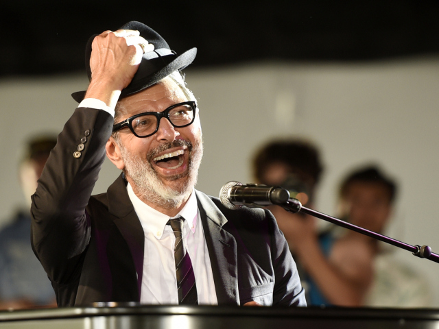 Herec Jeff Goldblum na archívnom zábere.