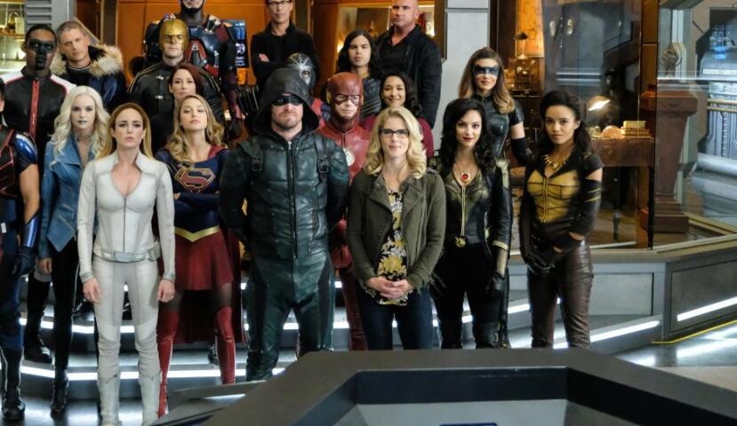 arrow, the flash, supergirl, legends of tomorrow, crossover,