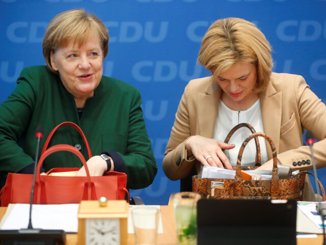 merkel, Klöcknerová
