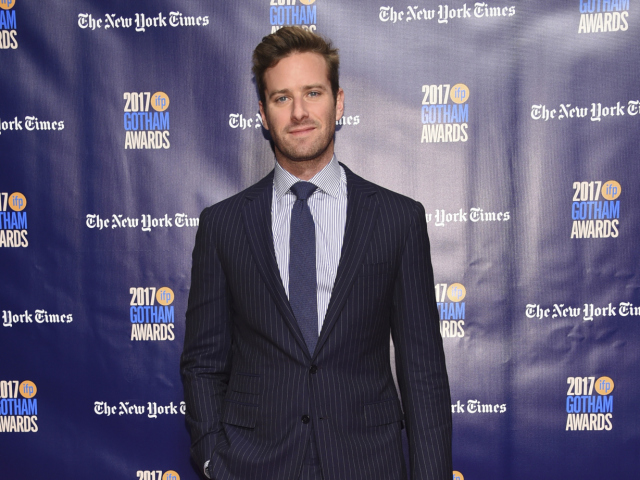 Herec Armie Hammer.