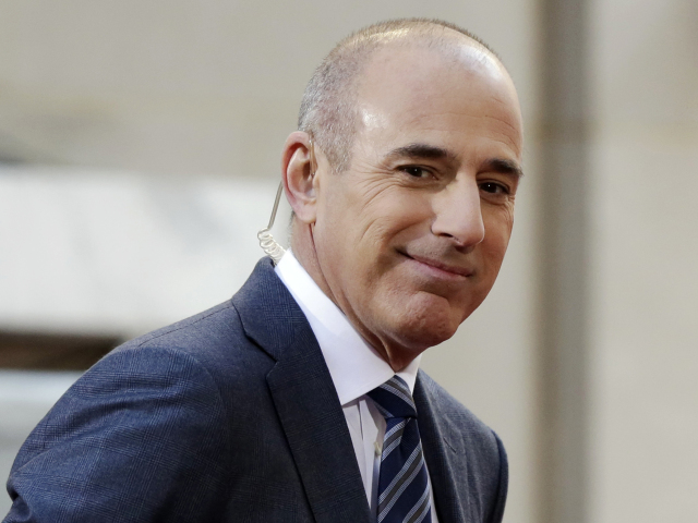 Televízny moderátor Matt Lauer na archívnom zábere.
