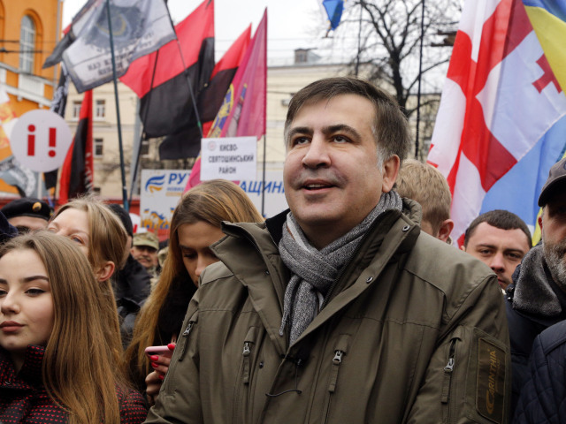 Ukrajina, protest, Saakašvili