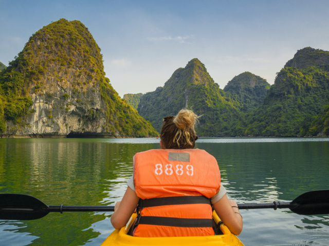 Zátoka Ha Long, Vietnam