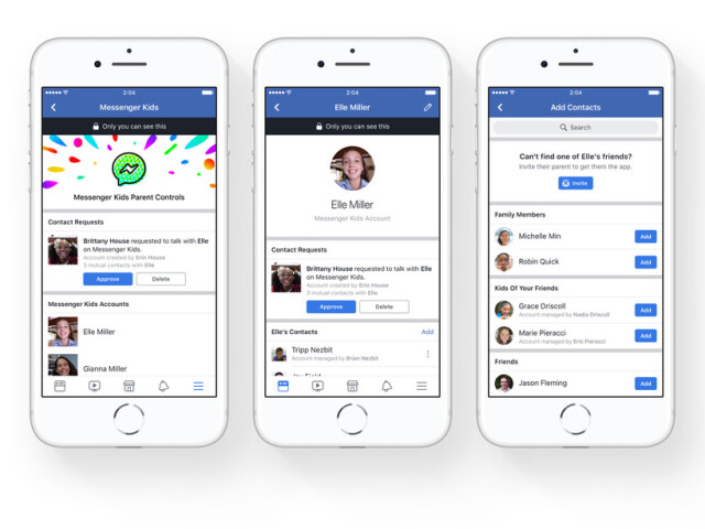 Facebook, Messenger,