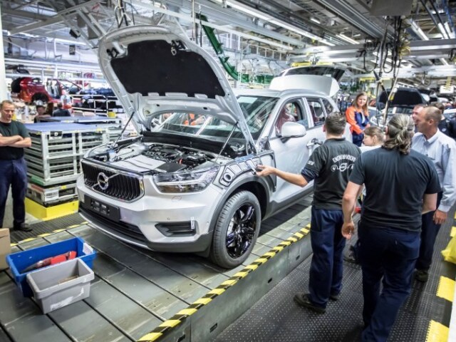 Volvo XC40 - výroba