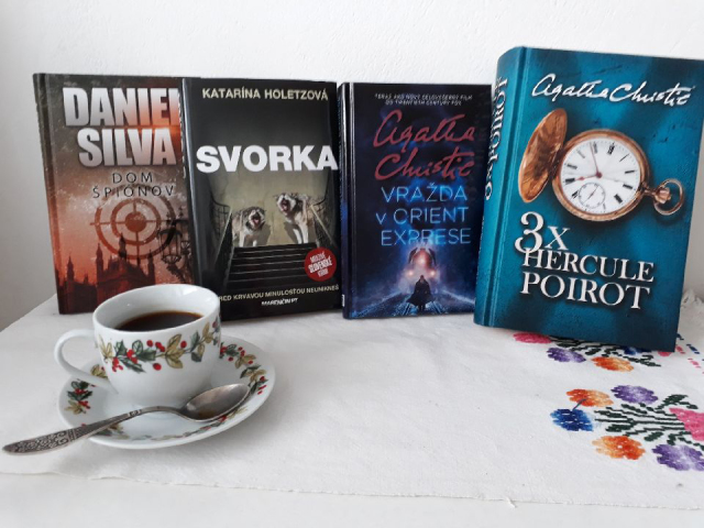 Daniel Silva Katarína Holetzová Svorka Vražda v Orient exprese Agatha Christie