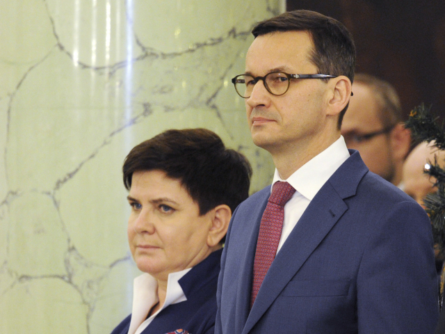 szydlova, Morawiecki