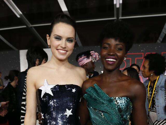 Herečky Daisy Ridley (vľavo) a Lupita Nyong'o. 