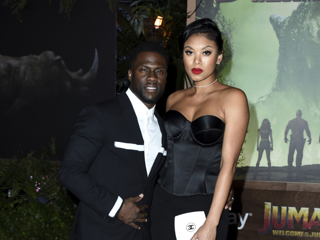 Eniko Parrish a jej manžel Kevin Hart 