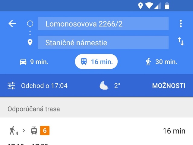 Mapy Google,