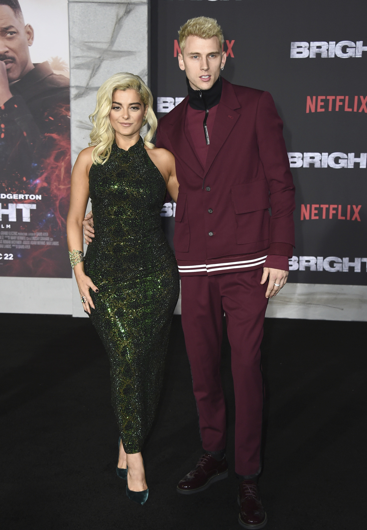 Speváčka Bebe Rexha a jej partner Machine Gun Kelly.