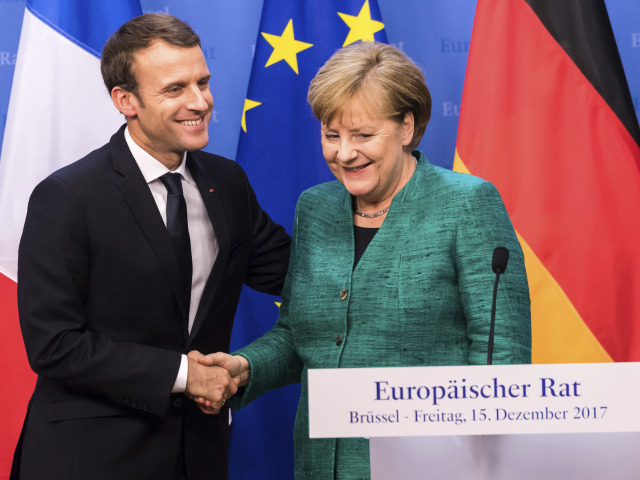 merkel, macron