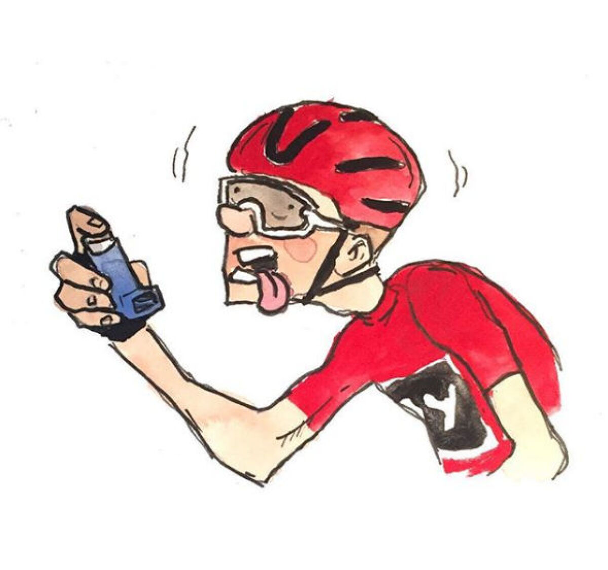 Christopher Froome, Salbutamol