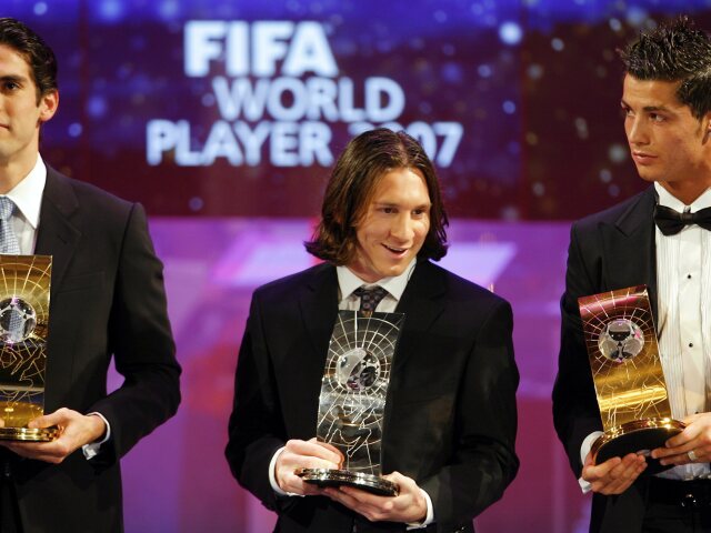 Kaká Messi Ronaldo