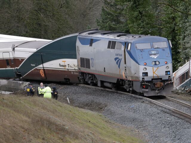 vykolajenie, vlak, usa, seattle, amtrak