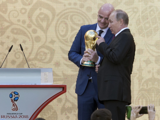 Vladimir Putin, Gianni Infantino