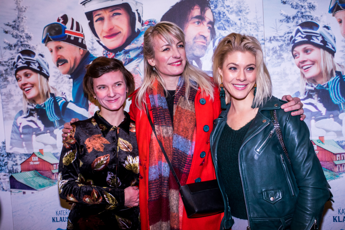 Anita Krausová, Anna Polívková a Kateřina Klausová
