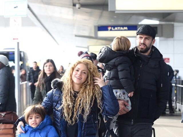 Shakira a Gerard Piqué