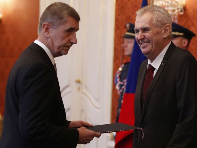 Andrej Babiš, Miloš Zeman