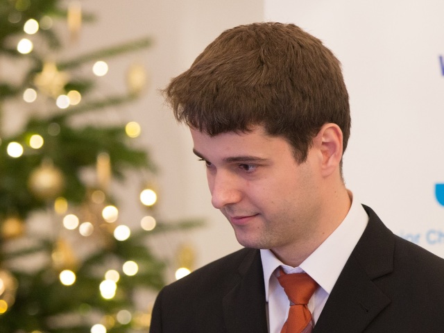 Tomáš Fabšič, študentská osobnosť roka.
