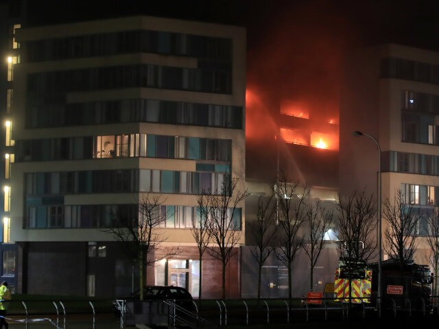 Požiar Liverpool