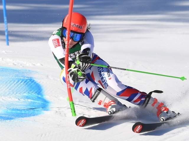 Rakúsko Lienz SP obrovský slalom ženy