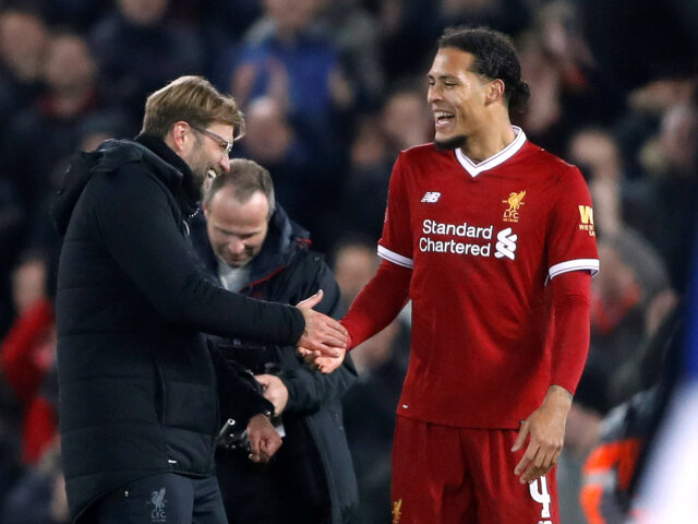 Van Dijk Jürgen Klopp