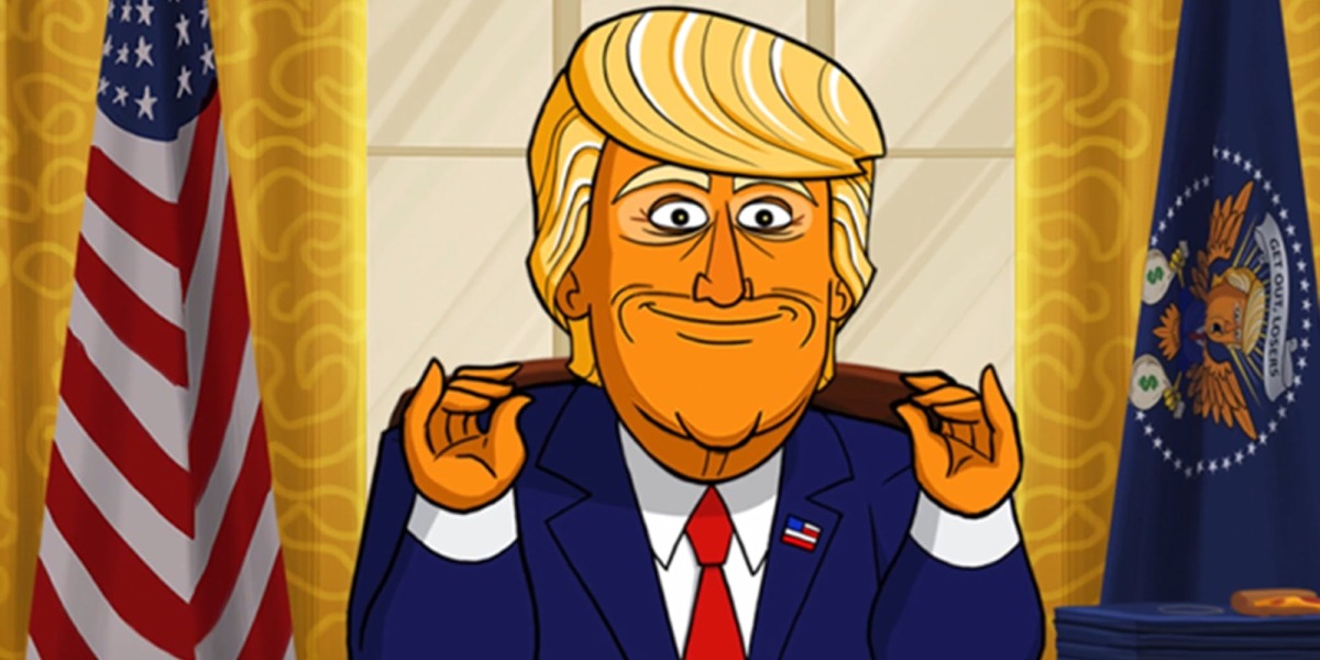 trump, our cartoon president,