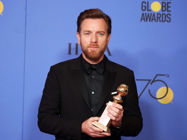 Herec Ewan McGregor ďakoval za cenu v seriáli Fargo. 