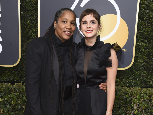 Marai Larasi (vľavo) a herečka Emma Watson.