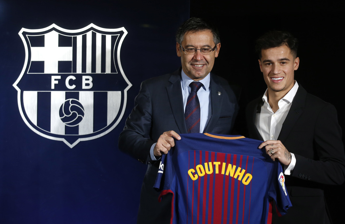 Philippe Coutinho, Josep Bartomeu