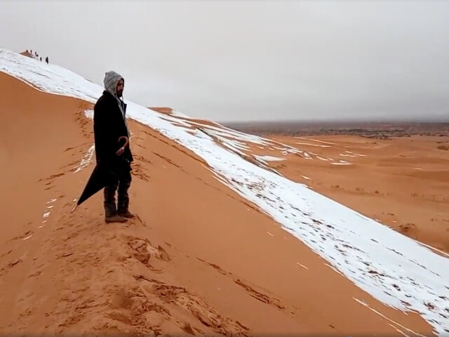 Sahara, sneh