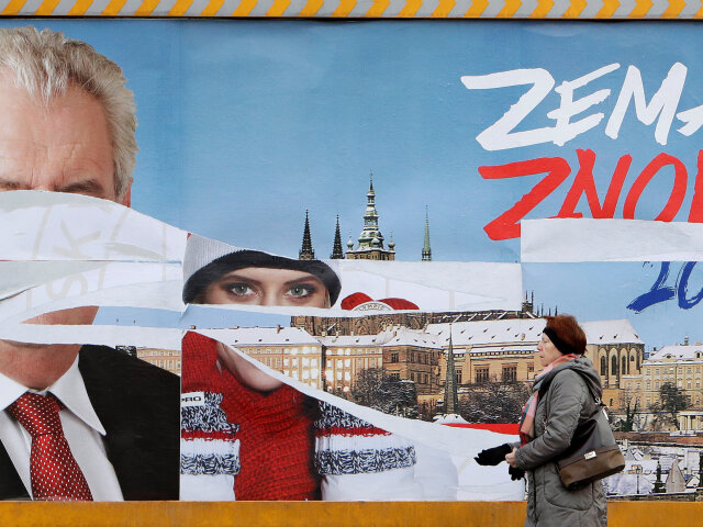 cesko, volby, zeman, bilboard