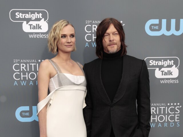 Herečka Diane Kruger prišla v spoločnosti priateľa Normana Reedusa. 