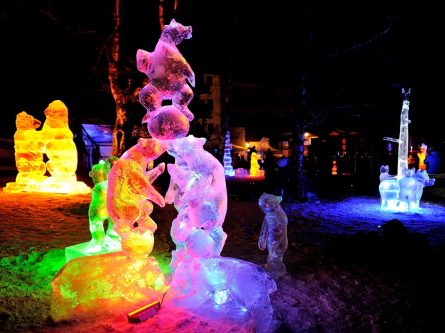 tatry ice masters, ľad, ľadové sochy