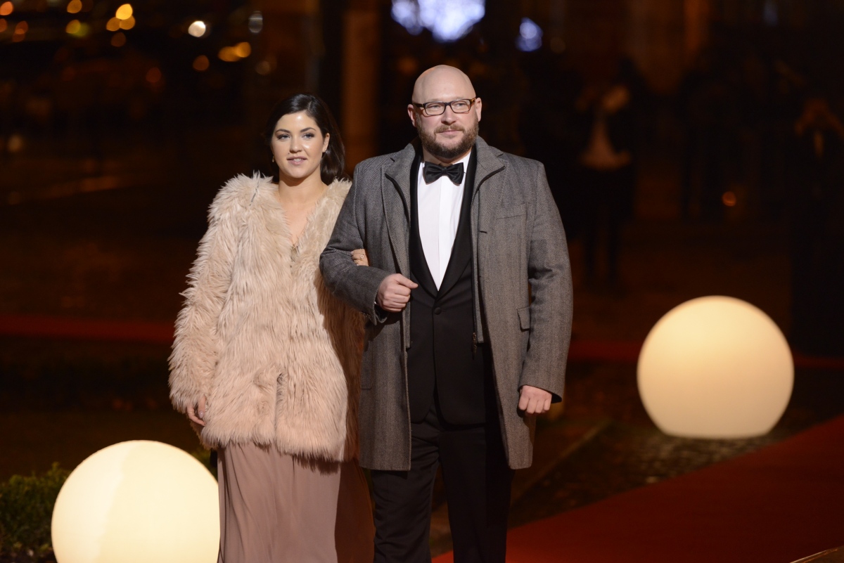 Speváčka Celeste Buckingham a jej manažér Lumír Mati. 
