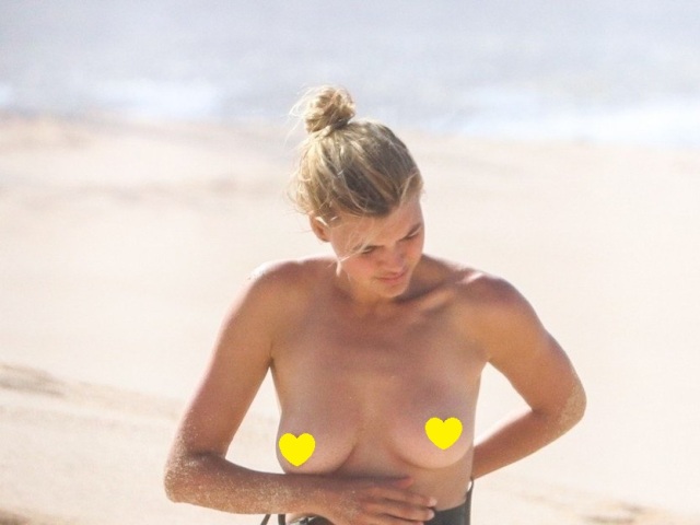 Modelka a herečka Kelly Rohrbach počas svojej dovolenky na Havaji. 