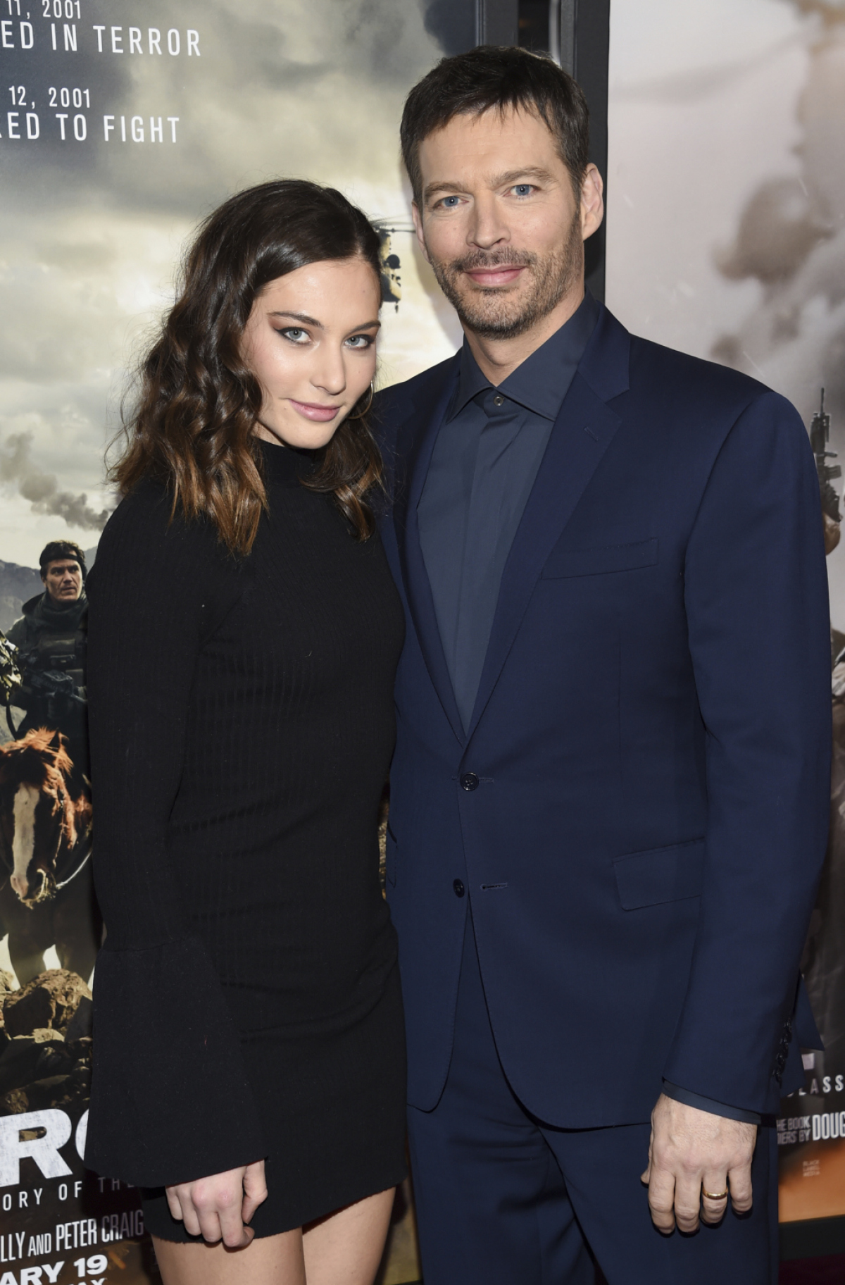 Televízna osobnosť a hudobník Harry Connick Jr. a jeho dcéra Sarah Kate Connick.