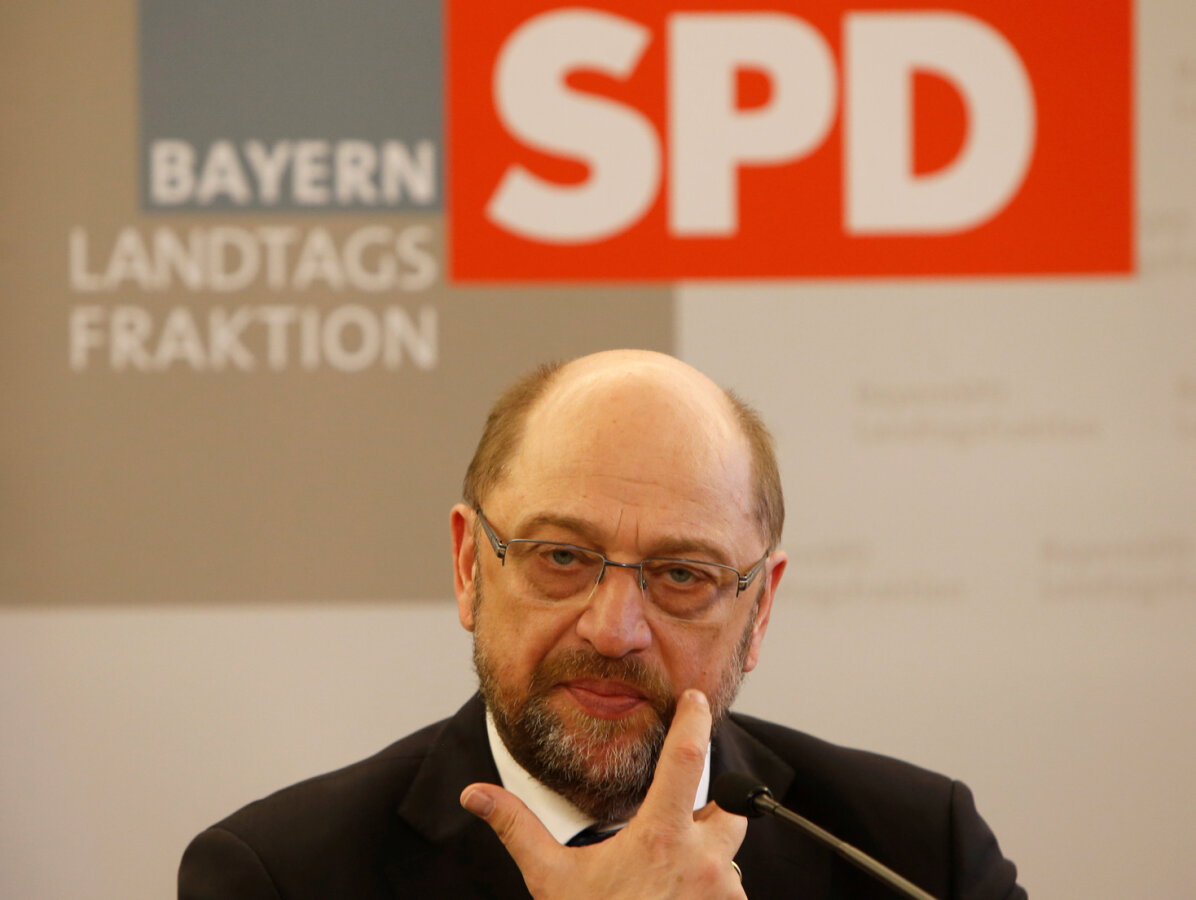 Martin Schulz, šéf SPD, Nemecko