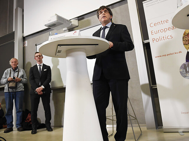 Dánsko Španielsko Katalánsko Puigdemont univerzita