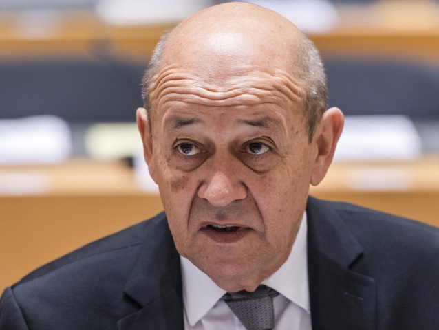 Jean-Yves Le Drian, Francúzsko, minister zahraničia,