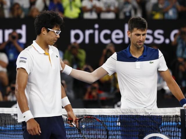 Novak Djokovič, Hyen Chung