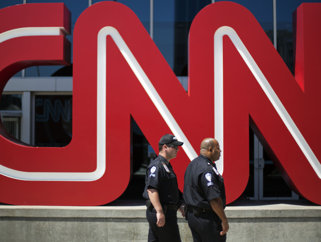 CNN, logo, centrála, Atlanta
