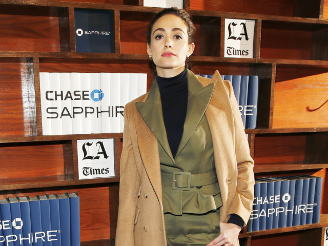 Herečka Emmy Rossum počas filmového festivalu Sundance. 